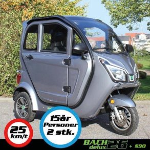 Kabinescooter Bach Delux 26 incl. Batteri S400
