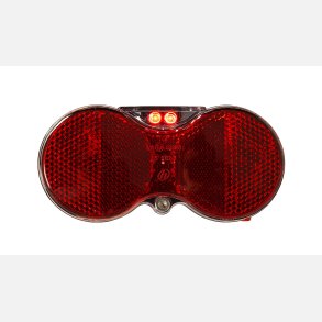 Baglygte Mixbike 2-dioder m/batteri