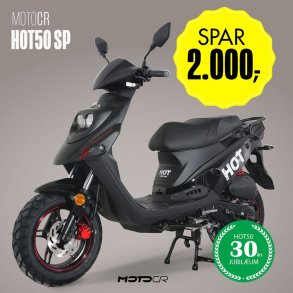 MotoCR HOT50 SP 4T EFI EURO 5 Matsort/r�d