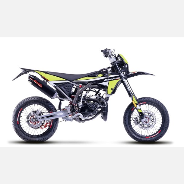 Fantic XM50 Performance Motard 2T 5 Svart MY22 PERFORM 50 2T 2021
